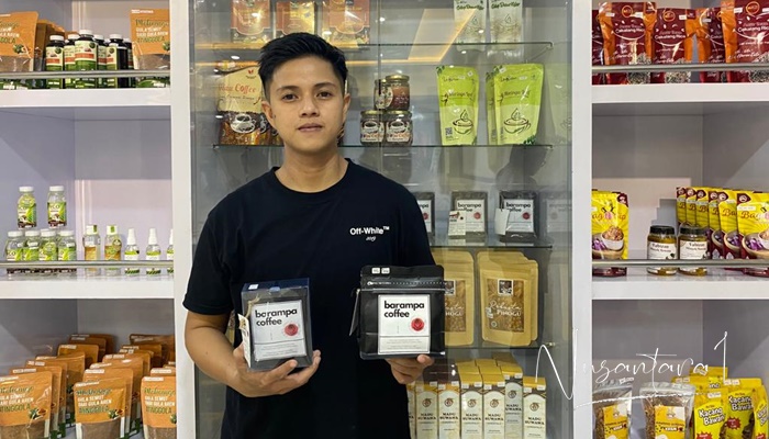 Filo, owner sekaligus founder Barampa Coffee. (Foto: Nusantara1)