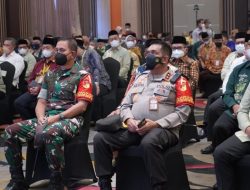 Kapolda Gorontalo Irjen Pol. Angesta Romano Yoyol, saat menghadiri rangkaian kegiatan kunjungan Wapres RI Ma'ruf Amin. (Foto: Ist)