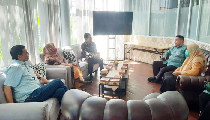 Kunjungan Komisi IV DPRD Provinsi Gorontalo di Rumah Sakit Dr. Hasri Ainun Habibie, dalam memastikan kesiapan tes kesehatan MMPI bagi Bakal Calon Legislatif. (Foto: Ist)