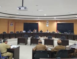 Rapat yang digelar Komisi I DPRD Provinsi Gorontalo terkait dengan TPI. (Foto: Ist)