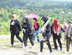 Gerakan Tanam Pohon yang digelar Polda dan Bhayangkari di Markas SPN Gorontalo. (Foto: Ist)