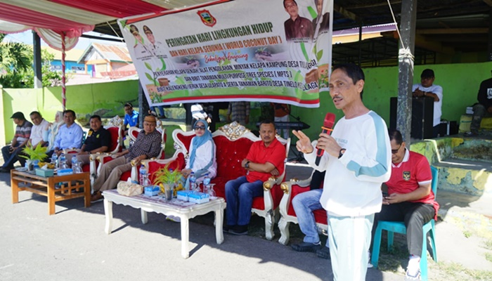 Hari Lingkungan Hidup dan Kelapa Sedunia 2023 diperingati di Kabupaten Gorontalo. (Foto:Ist)