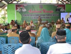 Evaluasi kinerja pemerintah kecamatan dan desa di wilayah Kecamatan Pulubala, Tibawa dan Kecamatan Bongomeme. (Foto:Ist)