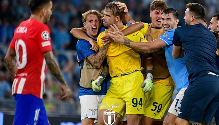 Kiper Lazio Ivan Provedel menjadi penyelamat timnya saat bertemu Atletico Madrid pada pekan pertama Liga Champions. Foto: X/OfficialSSLazio