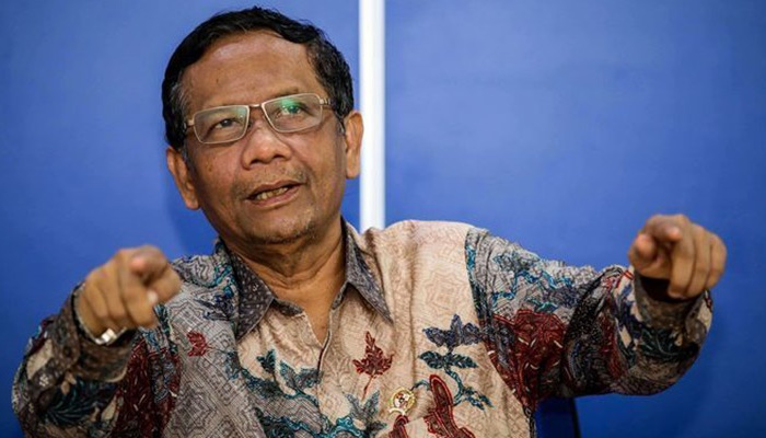 Menteri Koordinator Bidang Politik, Hukum, dan Keamanan (Menko Polhukam) Mahfud MD