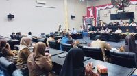 Rapat kerja gabungan komisi di DPRD Kabupaten Gorontalo menyikapi permasalahan di Rumah Sakit MM Dunda Limboto. [foto:ist/humas]