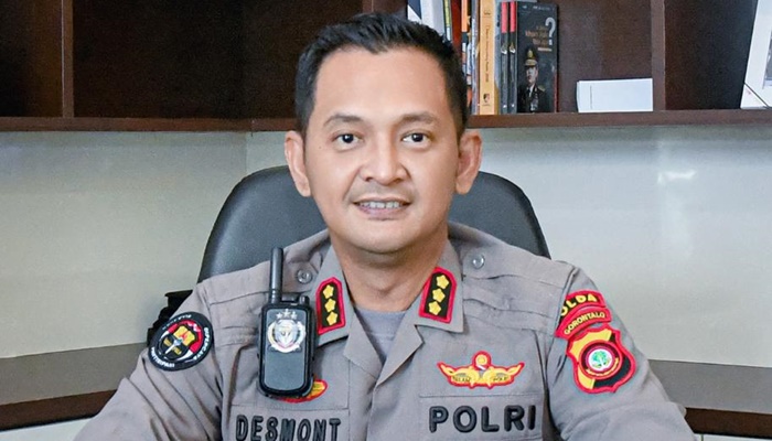 Kabid Humas Polda Gorontalo Kombes Pol. Desmont Harjendro AP, SIK, MT