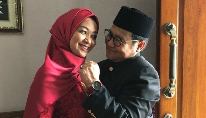 Cak Imin bersama istri. [foto:ist]