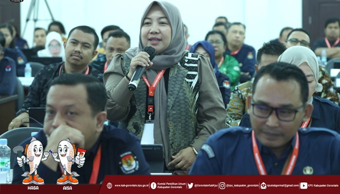 Anggota KPU Kabupaten Gorontalo, Agustina A. Bilondatu