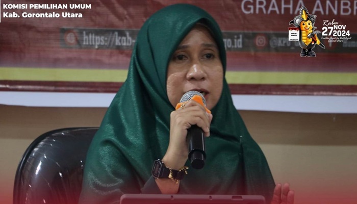 Anggota KPU Kabupaten Gorontalo Utara Nur Istiyan Harun. [foto:ist/kpu]