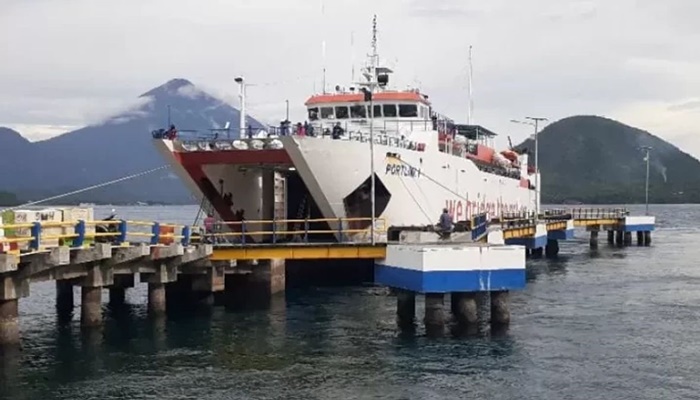 Pelabuhan Tahuna, Sangihe. [foto:ist]