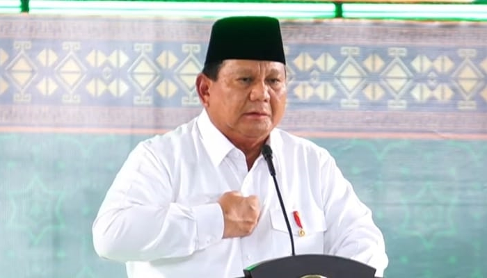Presiden Prabowo Subianto . [foto:ist]