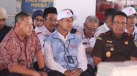 016 Koperasi Komisi II Anggota Komisi II DPRD Provinsi Gorontalo, Suyuti saat hadir peluncuran koperasi di Desa Hutadaa, Kecamatan Telaga, Kabupaten Gorontalo, Senin 21 Juli 2025. /ist