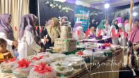 Kue apangi yang disediakan saat perayaan ‘Festival Apangi 2025’ di Desa Pilolalenga, Dungaliyo, Kabupaten Gorontalo, Sabtu malam, 26 Juli 2025. [foto:fikarbuntuan/nusantara1]