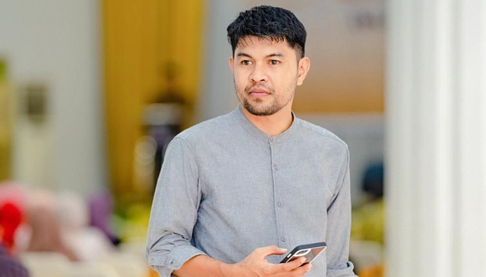 Ketua Panitia ‘AIR Fun Run’, Rio Anwar Pala. [foto:ist/koleksi riopala]