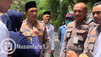 Keluarga korban saat datang menemui Polda Gorontalo, Senin 25 Agustus 2025. [fikarbuntuan/nusantara1.id]