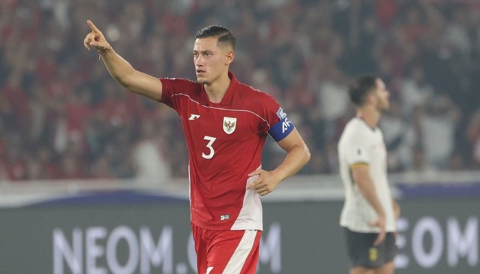 Kapten Timnas Indonesia, Jay Idzes. /ist