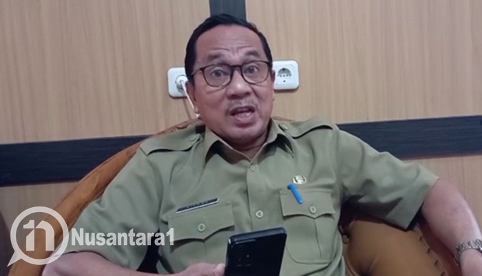 Kepala Disnakertrans Kabupaten Gorontalo, Kisman Ishak. [foto:fikar/nusantara1.]