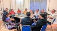 RDP terkait polemik ijazah dan pesangon yang ditahan BRI. [foto:juna/nusantara1]
