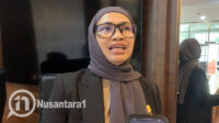 Wakil Ketua Komisi II DPRD Provinsi Gorontalo, Meyke Camaru saat ditemui Nusantara1.id, Senin, 11 Agustus 2025. [foto: fikarbuntuan/nusantara1]