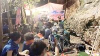 Diskusi bersama Mapala Belantara FIP UNG di Objek Wisata Oluhuta Paradise, Bone Bolango, Sabtu 16 Agustus 2025. [foto:fikar:nusantara1]