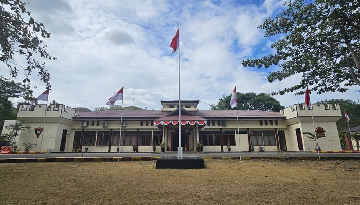 Markas Brimob Polda Gorontalo. /ist