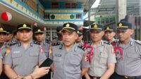 Siswa SIP Angkatan 54 Gelombang 2 Resimen Citta Dharma Laksita Polda Gorontalo melaksanakan bakti sosial di LKSA Darul Mubin, Kota Gorontalo. [foto:fikar/nusantara1]