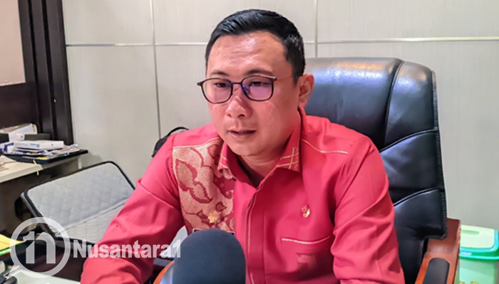 Kepala Dinas Perindag Kabupaten Gorontalo Victor Asiku. [foto:juna/nusantara1]