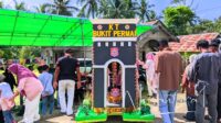 Karang Taruna Longalo hadirkan tolangga Menara Center Point. [foto:juna/nusantara1]