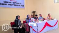 Kunjungan kerja Pansus Pertambangan DPRD Gorontalo di Kantor Bupati Pohuwato, Kamis 2 Oktober 2025. [foto:juna/nusantara1]
