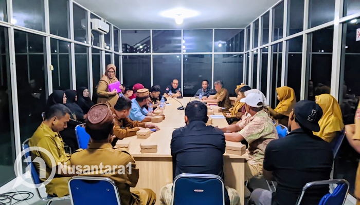 RDP Komisi III DPRD Kabupaten Gorontalo terkait permasalahan limbah pabrik di tabongo. [foto:juna/nusantara1]