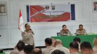 Bidpropam Polda Gorontalo sosialisasikan pengawasan di Polres Pohuwato. [foto:ist/humas polda]
