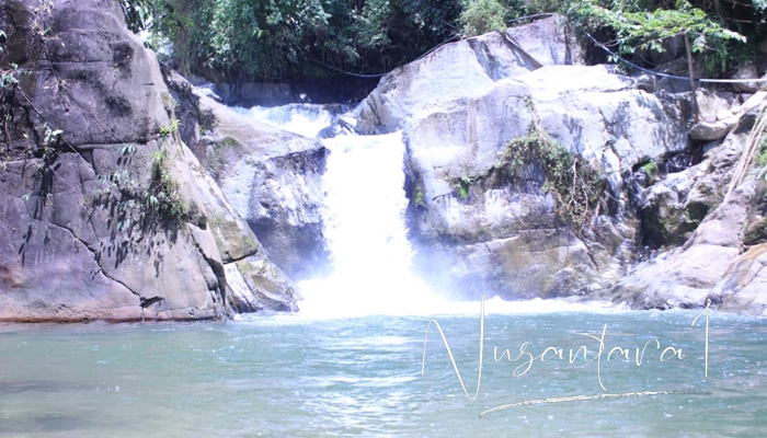 Air Terjun Bondula Kecamatan Asparaga. [foto:juna/nusantara1]