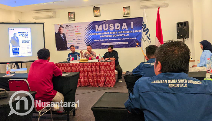 Musyawarah Daerah I JMSI Gorontalo, 12 Oktober 2025. [foto: juna/nusantara1]