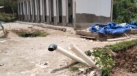 Pembangunan fasilitas seperti MCK di Bumi Perkemahan Bongohulawa, Kabupaten Gorontalo hingga saat ini belum rampung. [foto:ist/karang taruna]