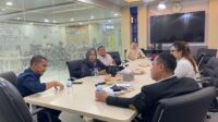Komisi II DPRD Kabgor kunjungi BRI Cabang Limboto. [foto:ist]