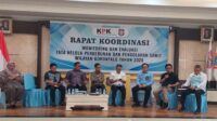 Rapat koordinasi di Aula Rumah Dinas Gubernur Gorontalo, Kamis, 13 November 2025. [foto:ist/setwan]