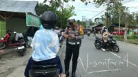 Banyak pelanggaran ditemukan pada hari pertama Operasi Zebra Otanaha di Kota Gorontalo.[foto:juna/nusantara1]