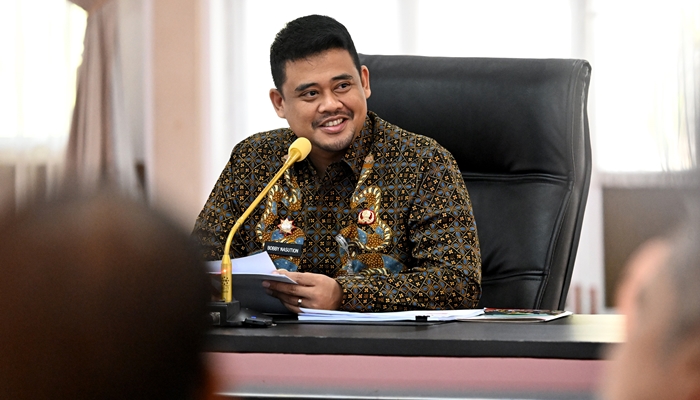 Gubernur Sumut, Bobby Nasution. [foto:ist/infosumut]