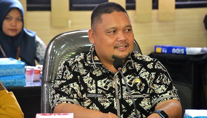 Kaban Keuangan Kabupaten Gorontalo, Hariyanto Manan. [foto:ist/humas]