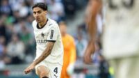 Bek Timnas Indonesia, Kevin Diks cetak gol untuk Borussia Monchengladbach. [foto:ist/arsip Borussia Monchengladbach]