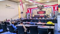 Anggota DPRD Kabupaten Gorontalo saat membahas KUA-PPAS. [foto:juna/nusantara1]