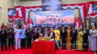 Foto bersama usai Paripurna DPRD Dalam Rangka HUT ke-352 Kabupaten Gorontalo /nusantara1.id