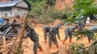 Banjir yang terjadi di Aceh, Sumatera Utara dan Sumatera Barat. [foto:dok/ divhumas polri]