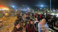 Kawasan Food Street Center Point Bone Bolango. [foto:juna/nusantara1]