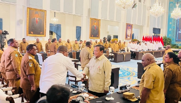 Presiden Prabowo Subianto di Istana Negara [foto:dok/rmol]