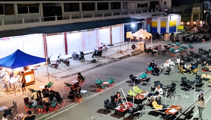 Situasi Pasar Sentral Kota Gorontalo saat ini. [foto:juna/nusantara1]