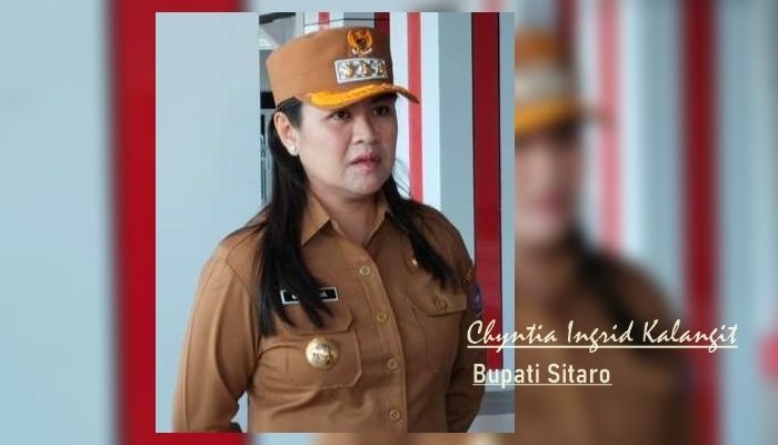 Chyntia Ingrid Kalangit1 Bupati Kepulauan Sitaro, Chyntia Ingrid Kalangit