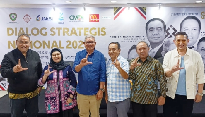 Jaringan Media Siber Indonesia (JMSI) menggelar dialog soal ekonomi biru bersama Pemerintah Kabupaten Maluku Tenggara di Jakarta, Kamis, 15 Januari 2026. [foto:dok/jmsi]