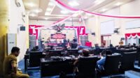Suasana rapat paripurna pengumuman perubahan AKD Periode 2024-2029. [foto:juna/nusantara1]